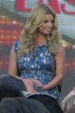 Jessica Simpson during a live taping of 