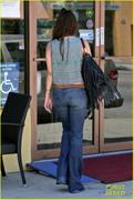 Vanessa Hudgens - booty in jeans at Lotus Vegan in North Hollywood 05/01/13