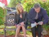 sarah chalke upskirt